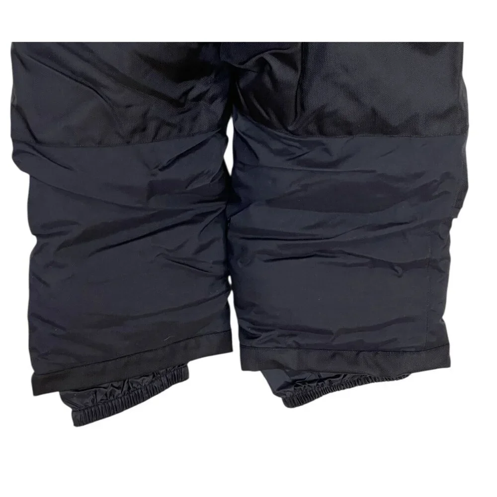 Ski-Doo Team Kids Youth Snow Pants Bibs Black Size‎ 4 Snowmobiling Overalls